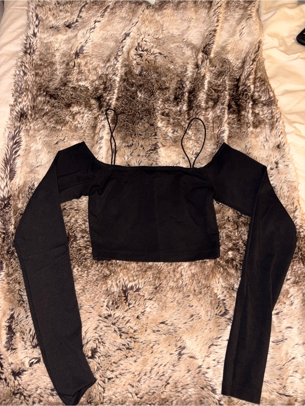 ASOS Off the Shoulder Crop Top